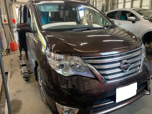 日産　セレナ　電動ファンモータ交換 【印西　我孫子　成田　白井　鎌ヶ谷　八千代　栄町　の点検・整備はオートランナーへ！】