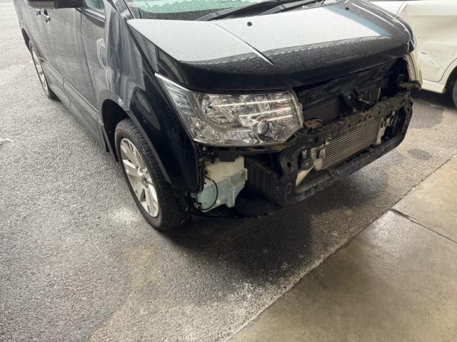 三菱　デリカＤ：５　前廻り修理【印西　我孫子　成田　白井　鎌ヶ谷　八千代　栄町　の点検・整備はオートランナーへ！】