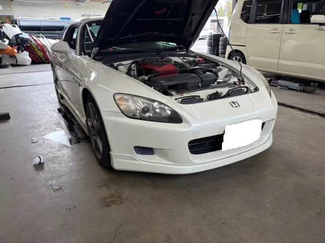 ホンダ　Ｓ２０００　オイル漏れ修理 【印西　我孫子　成田　白井　鎌ヶ谷　八千代　栄町　の点検・整備はオートランナーへ！】