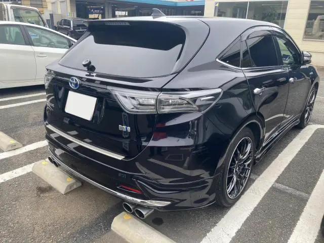 トヨタ　ハリアー　リアバンパー交換【印西　我孫子　成田　白井　鎌ヶ谷　八千代　栄町　の点検・整備はオートランナーへ！】